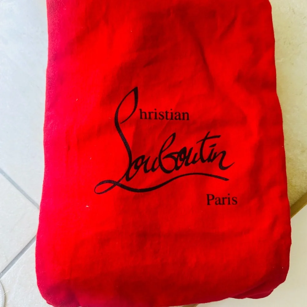 Christian Louboutin Simple Pump 100 Patent Calf Black size 36.5  US size 6 - Picture 4 of 16